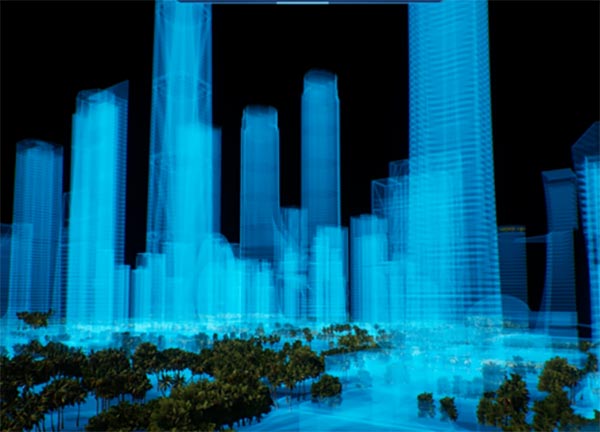 3D可視化下的智慧園區場景